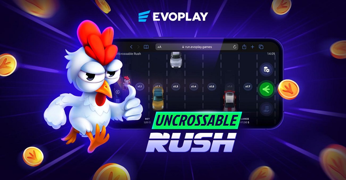 Uncrossable Rush Evoplay &mdash; RTP 98,15% lane jumping bij Kakadu